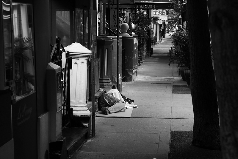 Homeless : Street Life : New York : Personal Photo Projects :  Richard Moore Photography : Photographer : 